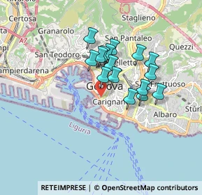 Mappa Sopraelevata Aldo Moro, 16123 Genova GE, Italia (1.3675)