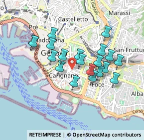 Mappa Via Macaggi Giuseppe, 16121 Genova GE, Italia (0.768)