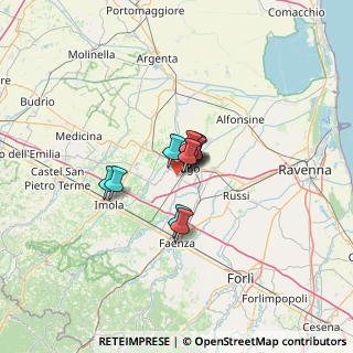 Mappa Via Zagonara, 48022 Lugo RA, Italia (6.61273)
