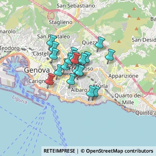 Mappa Via Montallegro, 16147 Genova GE, Italia (1.14737)