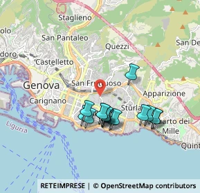 Mappa Via Montallegro, 16147 Genova GE, Italia (1.542)
