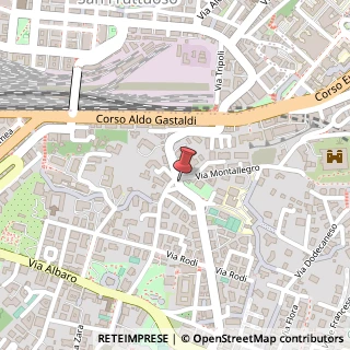 Mappa Via Monte Zovetto, 57, 16145 Genova, Genova (Liguria)