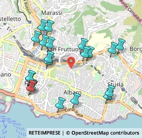 Mappa Via Montallegro, 16147 Genova GE, Italia (1.0505)