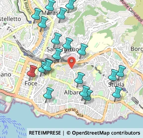 Mappa Via Montallegro, 16147 Genova GE, Italia (1.0385)