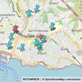 Mappa Via Montallegro, 16147 Genova GE, Italia (1.0325)