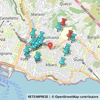 Mappa Via Montallegro, 16147 Genova GE, Italia (0.8165)