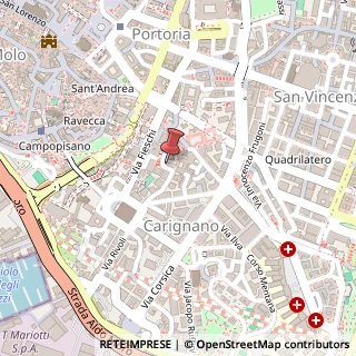 Mappa Piazza Santa Maria in Via Lata, 9, 16128 Genova, Genova (Liguria)