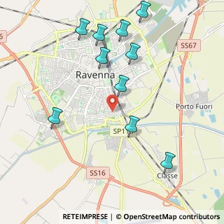 Mappa Via Ronco, 48121 Ravenna RA, Italia (2.53818)