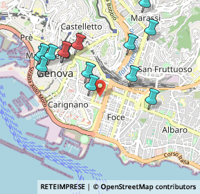 Mappa P.zza della Vittoria 11a - quinto piano, 16121 Genova GE, Italia (1.04429)