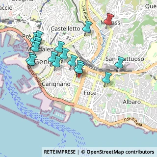 Mappa P.zza della Vittoria 11a - quinto piano, 16121 Genova GE, Italia (0.98824)