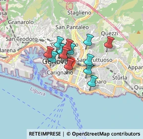 Mappa P.zza della Vittoria 11a - quinto piano, 16121 Genova GE, Italia (1.042)