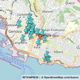 Mappa Corso Buenos Aires, 16129 Genova GE, Italia (0.8055)