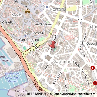 Mappa Via Fieschi, 22/A, 16121 Genova, Genova (Liguria)