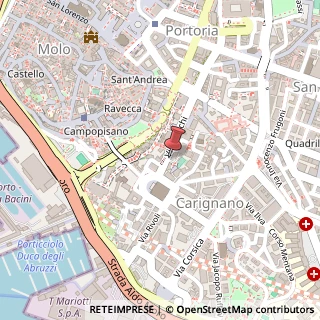 Mappa Via Fieschi, 20, 16121 Genova, Genova (Liguria)