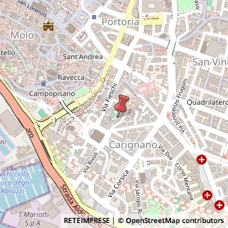 Mappa Via Santa Maria in Via Lata, 2, 16128 Genova, Genova (Liguria)