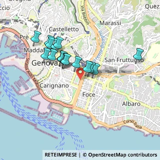 Mappa Via Brigata Bisagno, 16129 Genova GE, Italia (0.79529)