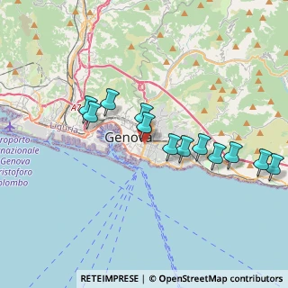 Mappa Via Brigata Bisagno, 16129 Genova GE, Italia (3.665)
