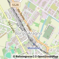 Mapa Mondovì