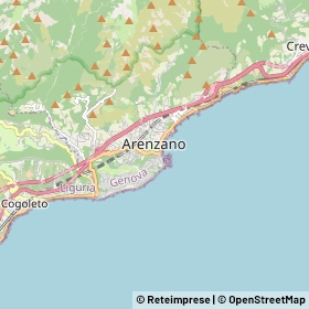 Mappa Arenzano