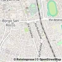 Mapa Ravenna