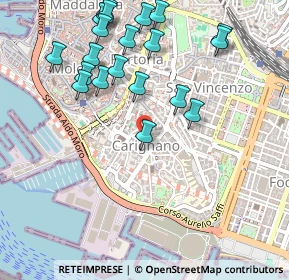 Mappa Via Corsica, 16100 Genova GE, Italia (0.5715)
