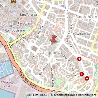 Mappa Via alessi galeazzo 5, 16128 Genova, Genova (Liguria)