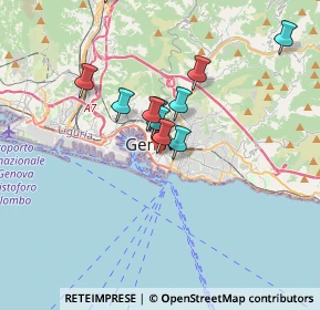 Mappa Via Corsica, 16100 Genova GE, Italia (2.94545)