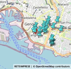 Mappa Via Corsica, 16100 Genova GE, Italia (0.6895)