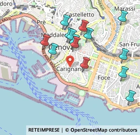 Mappa Via Corsica, 16100 Genova GE, Italia (0.98429)