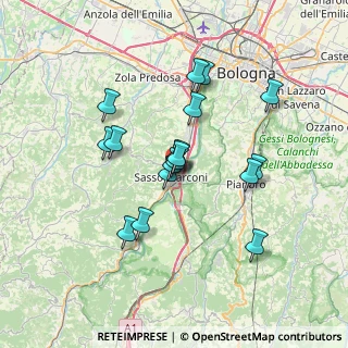 Mappa Via Rio Baciadonne, 40037 Sasso Marconi BO, Italia (6.07)