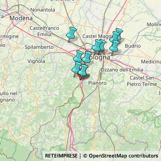 Mappa Via Rio Baciadonne, 40037 Sasso Marconi BO, Italia (10.65545)