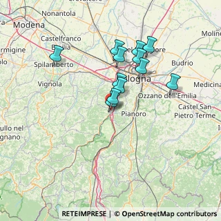 Mappa Via Rio Baciadonne, 40037 Sasso Marconi BO, Italia (12.1775)