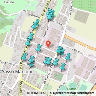 Mappa Via Rio Baciadonne, 40037 Sasso Marconi BO, Italia (0.2525)