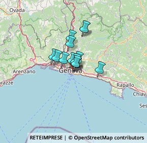 Mappa Via della Libertà, 16100 Genova GE, Italia (6.89)