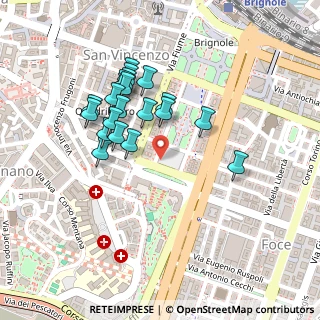 Mappa Via Armando Diaz, 16121 Genova GE, Italia (0.2055)