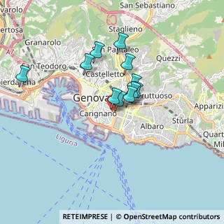Mappa Via Armando Diaz, 16121 Genova GE, Italia (1.32636)