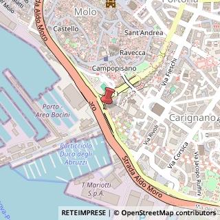 Mappa Piazza Ortiz Fernando, 4, 16121 Genova, Genova (Liguria)