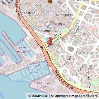 Mappa Piazza Fernando Ortiz, 8, 16121 Genova, Genova (Liguria)
