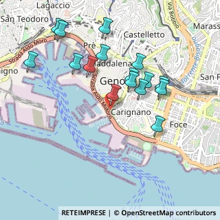 Mappa Scalinata dei Sassi, 16128 Genova GE, Italia (0.97688)