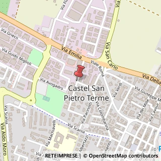 Mappa Via fermi enrico 38, 40024 Castel San Pietro Terme, Bologna (Emilia Romagna)