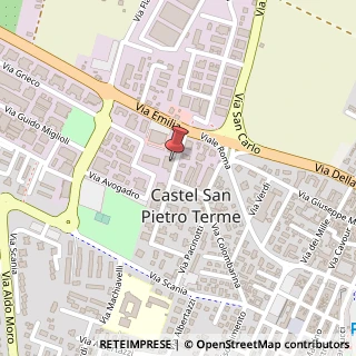 Mappa Via Enrico Fermi, 18, 40024 Castel Guelfo di Bologna, Bologna (Emilia Romagna)