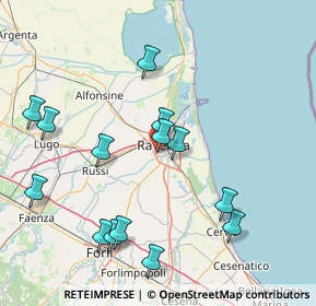 Mappa Via Guglielmo Marconi, 48124 Ravenna RA, Italia (17.47357)