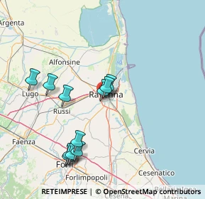 Mappa Via Guglielmo Marconi, 48124 Ravenna RA, Italia (15.00727)