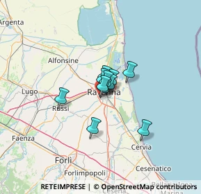 Mappa Via Guglielmo Marconi, 48124 Ravenna RA, Italia (6.19182)