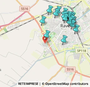Mappa Via Lario, 48124 Ravenna RA, Italia (2.421)