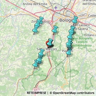Mappa Via San Lorenzo, 40037 Sasso Marconi BO, Italia (6.3085)