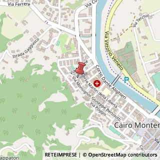 Mappa Via Remo Briata, 29, 17014 Cairo Montenotte, Savona (Liguria)