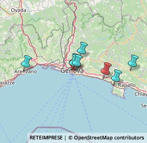 Mappa Via Luigi Lanfranconi, 16121 Genova GE, Italia (22.38833)