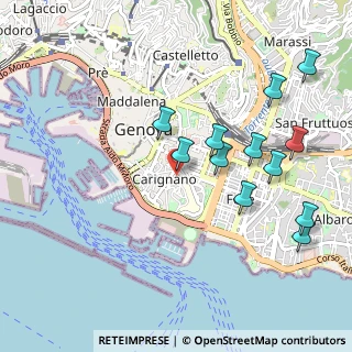 Mappa Via Ilva, 16128 Genova GE, Italia (1.0675)