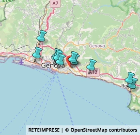 Mappa Via Michele Marras, 16147 Genova GE, Italia (5.79182)